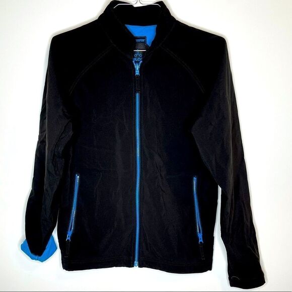 Small Ripzone Trilogy Black-Blue Full Zip Jacket‎ - Picture 5 of 5